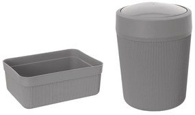 Set 2 Accessori D'Appoggio Feridras "Colorado" Grigio