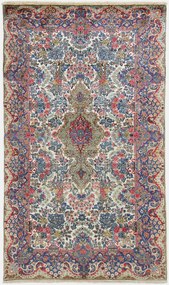 Kerman Tappeto 220x120 (Iran) Annodato A Mano