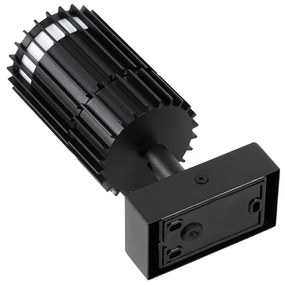 Faretto da soffitto da esterno di design nero IP44 - Boris