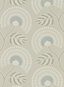 Harlequin Carta da parati Louella - Seaglass/ Pearl