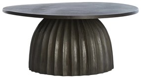 Tavolino rotondo in metallo ø 70 cm Veglia - Light &amp; Living