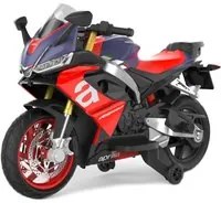 Moto Elettrica per Bambini 12V con Licenza Aprilia RS660 Viola