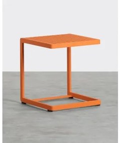 Tavolino Ausiliario (40x40) Kreta Colours Arancione Terra - The Masie
