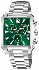 Orologio Uomo Lotus 18850/3 Verde Argentato