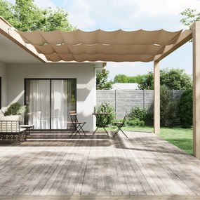 Paravento Verticale Tortora 180x600 Cm İn Tessuto Oxford /