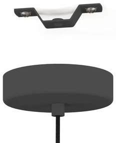 Eglo 390195 - Lampadario a sospensione con filo PETROSA 1xE27/40W/230V marrone