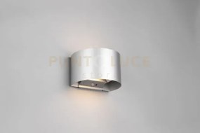 Talent applique led 1w 100lm, 3000k da esterno tonda alluminio rica...