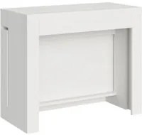 Consolle allungabile - EVOLVE Dimensioni: 90x42/302, Colore: Bianco Frassino