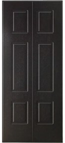 Pannello per porta blindata rivestito melamina pvc marrone L 90.7 x H 210 cm, Sp 7 mm