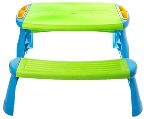 Panca da picnic per bambini 89,5x84,5x48 cm in polipropilene