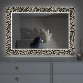 Specchio LED con decorazione D9
