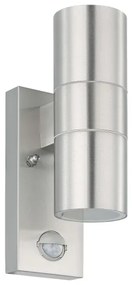 Eglo 32898 - Applique a LED  da esterno con sensore RIGA 5 2xGU10/3W/230V IP44