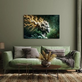 Quadro su tela – Dea della tempesta con forza elettrizzante