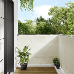 Paravento Da Balcone Crema 120x1000 Cm 100% Poliestere Oxford /