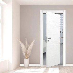 Porta interna rototraslante Mast in legno laccato colore bianco, L 70 x H 210 cm, apertura reversibile
