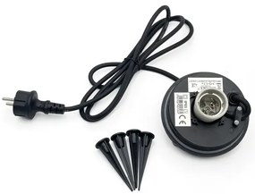 Lampada da esterno decorativa LUMISTONE 1xE27/15W/230V IP65 diam. 31,8 cm