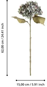 Eglo 428371 - Fiore artificiale ETAYA 62 cm verde