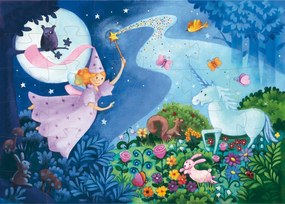 Fata e unicorno - 36 pezzi