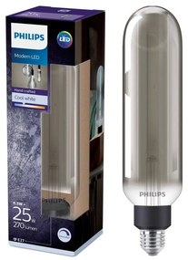 Lampadina LED dimmerabile SMOKY VINTAGE Philips T65 E27/6,5W/230V 4000K