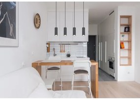 Globo 57911-4HG - Lampadario a sospensione con filo ROBBY 4xGU10/35W/230V grigio/marrone