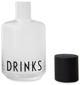 Caraffa in vetro per bevande, 500 ml - Design Letters