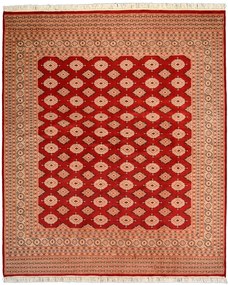 Bokhara Tappeto 240x200 Beige (Pakistan) Annodato A Mano