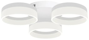 Plafoniera LED RING 3xLED/12W/230V bianco