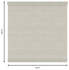 Tessuto per tende a rullo filtrante INSPIRE Darwin beige 132 x 250 cm