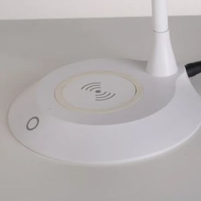 JUST LIGHT. 14414-16 - Lampada da tavolo dimmerabile a LED ricaricabile PUCKI LED/4,5W/230V bianco