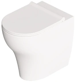 Wc a Terra Senza Brida Alice Ceramica "Unica" Bianco Lucido