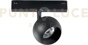 Faro davinci goal nero led 48v 10w 980lm 3000k 16,1x14,2x6,4cm