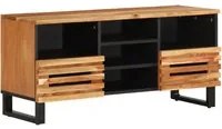 Mobile Porta TV 100x34x46 cm in Legno Massello di Acacia 377525