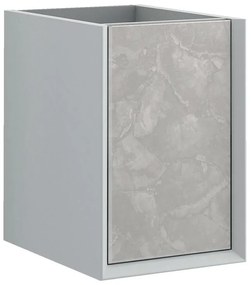 Armadietto bagno a terra Bellagio BADEN HAUS 1 anta P 46 x L 35 x H 48 cm bianco