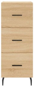 Credenza Rovere Sonoma 34,5x34x90 cm in Legno Multistrato