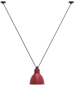 Lampe Gras - 323 XL Lampada a Sospensione Rotondo Rosso Lampe Gras