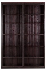 Libreria in legno di pino marrone 148x223 cm Anita - Støraa