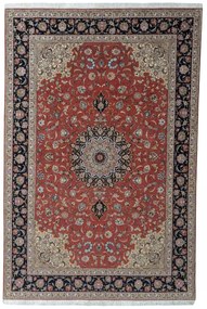 Tabriz Tappeto persiano 200 x 310 Rosso (Iran) Annodato A Mano