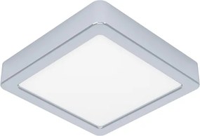 Eglo 901765 - Plafoniera per bagno FUEVA LED/7W/230V 15x15 cm IP44 cromo