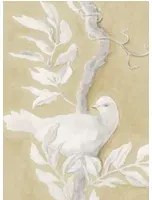 Lewis & Wood Carta da parati Doves - Fawn