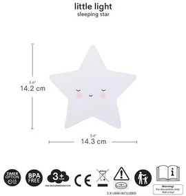 A Little Lovely Company - piccola luce notturna - stella dormiente