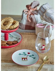 Set di piatti da dolce color crema in gres a tema natalizio 2 pz ø 16 cm Yule – Bloomingville