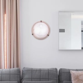 Rabalux 3353 - Plafoniera ALABASTRO 2xE27/60W/230V in vetro alabastrino