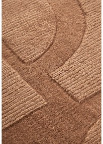 Tappeto marrone in lana tessuto a mano 190x280 cm Alexis - Villeroy&amp;Boch