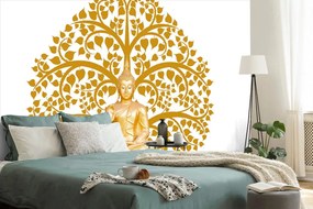 Carta da parati – Buddha con albero della vita