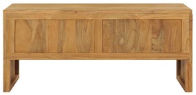 Mobile porta tv 100x35x45 cm in legno massello di teak