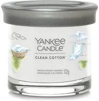 Candela Clean Cotton in barattolo medio Yankee Candle