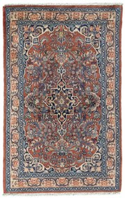 Sarouk Tappeto 120x80 Rosso (Iran) Annodato A Mano