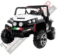 Auto Elettrica per Bambini 4x4 Polar 24V colore Bianco