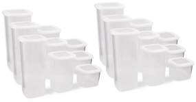 Set di contenitori alimentari 18 pz Fresco – Hermia