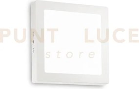 Universal sqaure  applique-plafoniera led smd 17 w 110° 2050 lm 300...